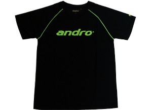 Andro 吸濕排汗T恤 No.121-黑 (台灣製) 